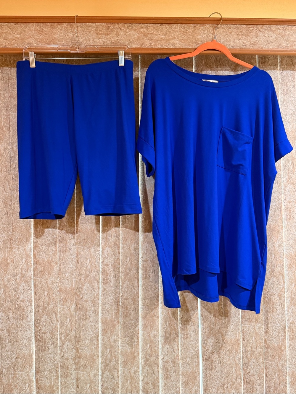 💙 NWOT Zenana Short Set | Size 2X | Curvy Girl